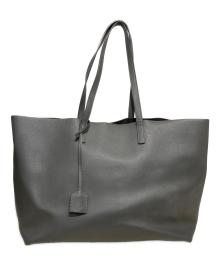 Saint Laurent Paris（サンローランパリ）の古着「ショルダーバッグ　ショッピングバッグ/イーストウェスト」｜グレー