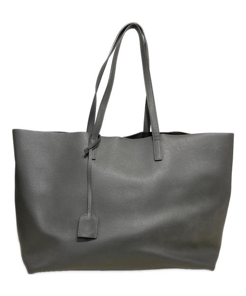 Saint Laurent Paris（サンローランパリ）Saint Laurent Paris (サンローランパリ) ショルダーバッグ　ショッピングバッグ/イーストウェスト グレーの古着・服飾アイテム