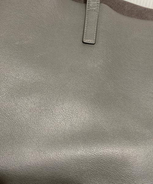 Saint Laurent Paris（サンローランパリ）Saint Laurent Paris (サンローランパリ) ショルダーバッグ　ショッピングバッグ/イーストウェスト グレーの古着・服飾アイテム
