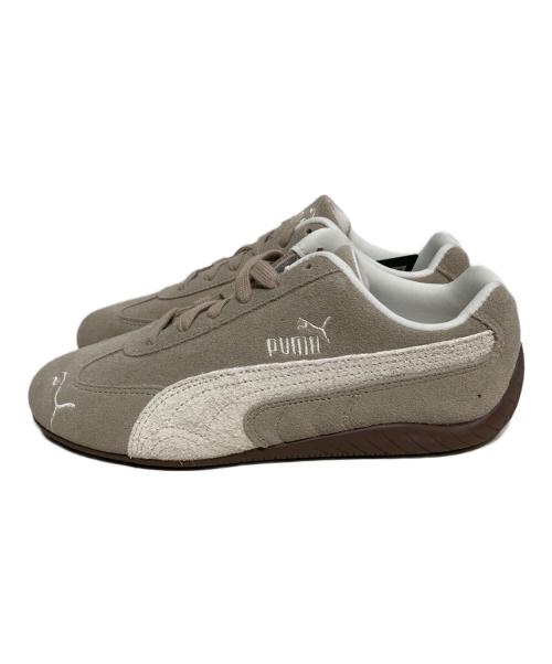 PUMA（プーマ）PUMA (プーマ) ローカットスニーカー/SPEEDCAT ELEVATED ベージュ サイズ:24.5の古着・服飾アイテム