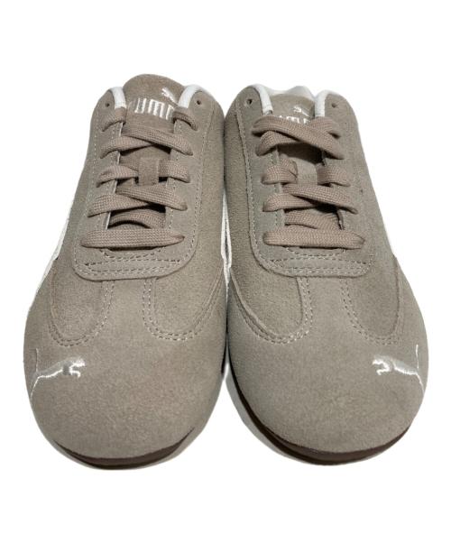 PUMA（プーマ）PUMA (プーマ) ローカットスニーカー/SPEEDCAT ELEVATED ベージュ サイズ:24.5の古着・服飾アイテム