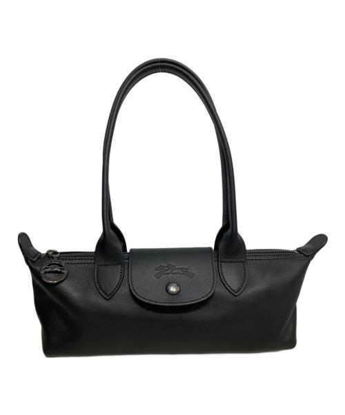 LONGCHAMP（ロンシャン）LONGCHAMP (ロンシャン) エクストラSショルダーバッグ ブラックの古着・服飾アイテム