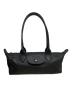 LONGCHAMP（ロンシャン）の古着「エクストラSショルダーバッグ」｜ブラック