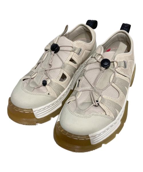 Dr.Martens（ドクターマーチン）Dr.Martens (ドクターマーチン) WAYFINDER オープン ロー 3 タイ シューズ ベージュ サイズ:42の古着・服飾アイテム