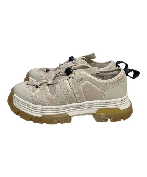 Dr.Martens（ドクターマーチン）Dr.Martens (ドクターマーチン) WAYFINDER オープン ロー 3 タイ シューズ ベージュ サイズ:42の古着・服飾アイテム