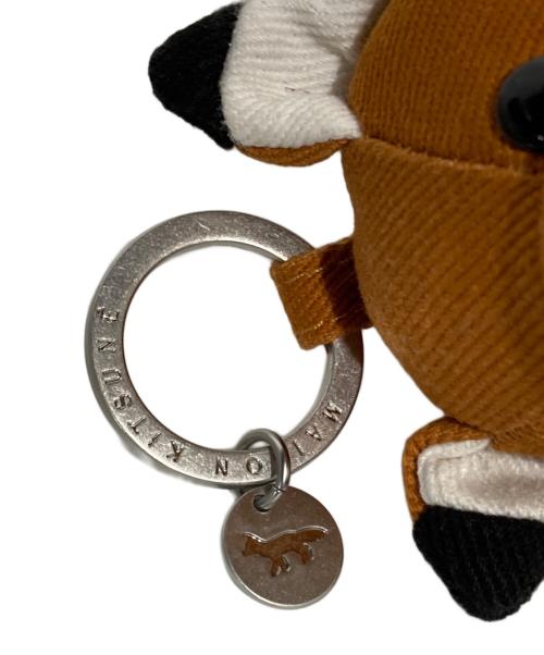 maison kitsune（メゾンキツネ）maison kitsune (メゾンキツネ) バッグチャーム/FOX BAG CHARM ブラウンの古着・服飾アイテム