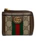 GUCCI（グッチ）の古着「GGスプリーム / シェリーラインのL字ファスナーコインケース」
