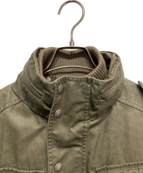 BURBERRY BLACK LABEL（バーバリーブラックレーベル）BURBERRY BLACK LABEL (バーバリーブラックレーベル) ミリタリージャケット カーキ サイズ:Mの古着・服飾アイテム