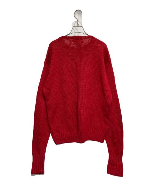 POLO RALPH LAUREN（ポロ・ラルフローレン）POLO RALPH LAUREN (ポロ・ラルフローレン) 90'sポロベアスキーニット レッド サイズ:Lの古着・服飾アイテム