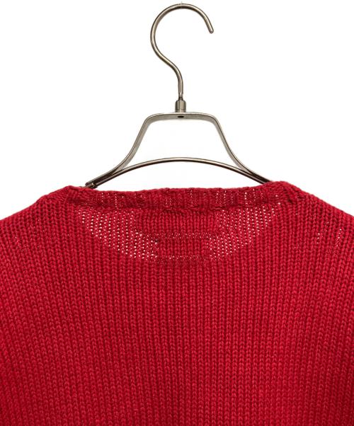 POLO RALPH LAUREN（ポロ・ラルフローレン）POLO RALPH LAUREN (ポロ・ラルフローレン) 90'sポロベアスキーニット レッド サイズ:Lの古着・服飾アイテム