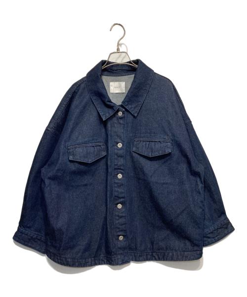 MANOF（マノフ）MANOF (マノフ) オーバーサイズデニムジャケット インディゴ サイズ:Sの古着・服飾アイテム