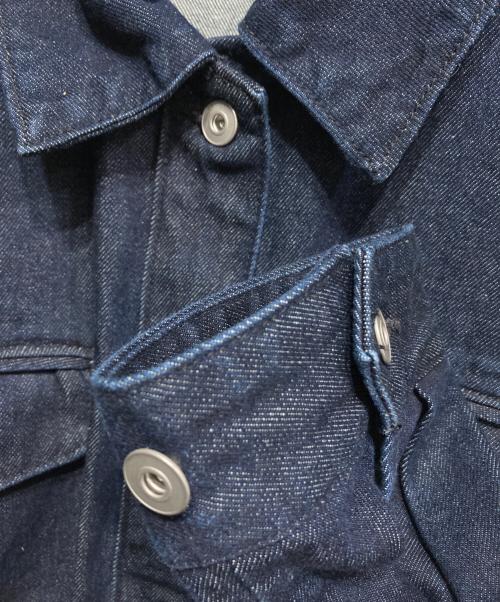 MANOF（マノフ）MANOF (マノフ) オーバーサイズデニムジャケット インディゴ サイズ:Sの古着・服飾アイテム