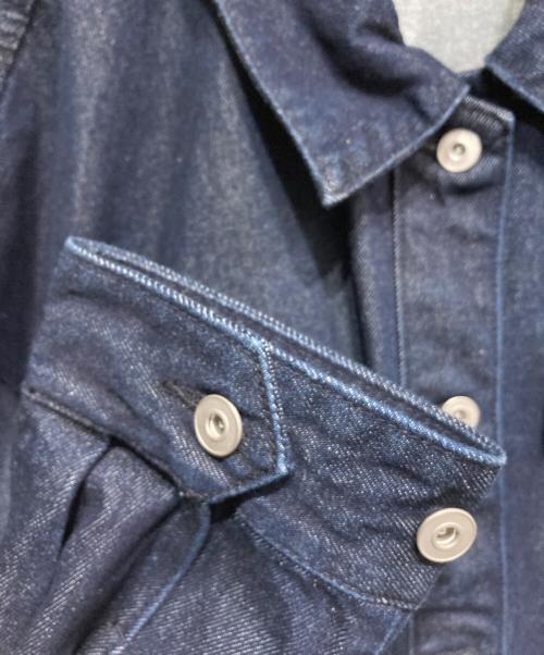 MANOF（マノフ）MANOF (マノフ) オーバーサイズデニムジャケット インディゴ サイズ:Sの古着・服飾アイテム