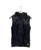 STONE ISLANDストーンアイランド）の古着「スウェットベスト」｜ブラック
