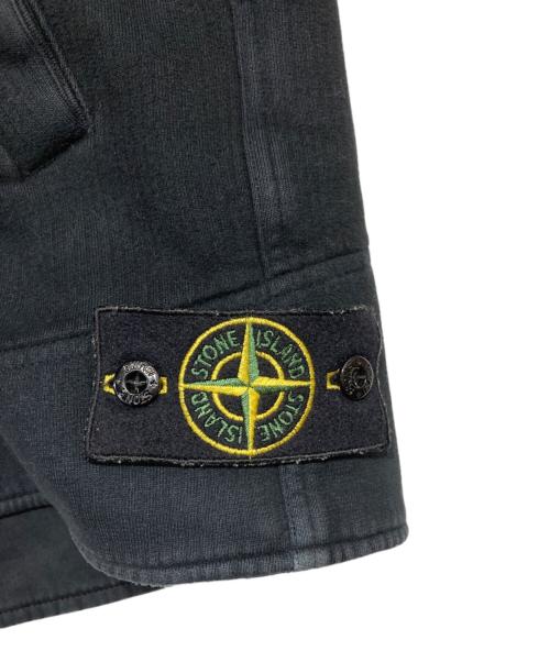 STONE ISLAND（ストーンアイランド）STONE ISLAND (ストーンアイランド) スウェットベスト ブラック サイズ:Ｓの古着・服飾アイテム