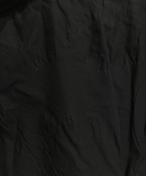 YOHJI YAMAMOTO（ヨウジヤマモト）YOHJI YAMAMOTO (ヨウジヤマモト) 箔プリントシワ加工ジャケット ブラック サイズ:1の古着・服飾アイテム