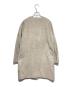 UNTITLED (アンタイトル) ノーカラーシャギーコート ベージュ サイズ:M：6000円