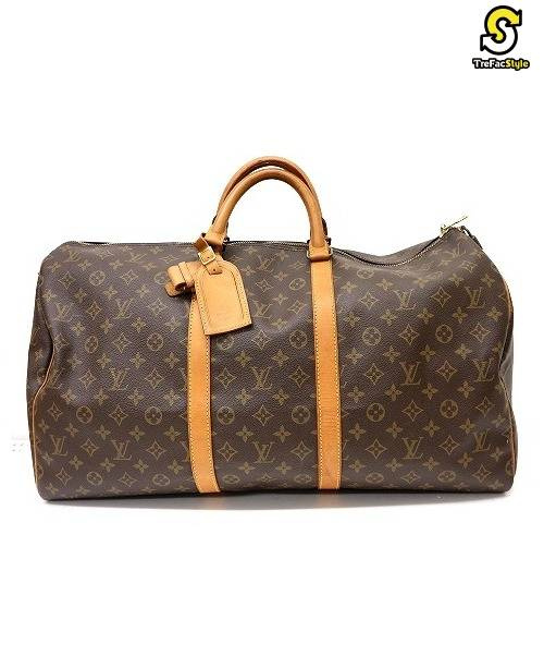 LOUIS VUITTON（ルイ ヴィトン）LOUIS VUITTON (ルイヴィトン) キーポル55 ブラウン サイズ:55 M41424 キーポル55の古着・服飾アイテム