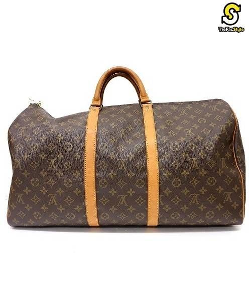 LOUIS VUITTON（ルイ ヴィトン）LOUIS VUITTON (ルイヴィトン) キーポル55 ブラウン サイズ:55 M41424 キーポル55の古着・服飾アイテム