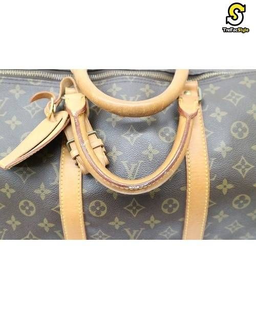LOUIS VUITTON（ルイ ヴィトン）LOUIS VUITTON (ルイヴィトン) キーポル55 ブラウン サイズ:55 M41424 キーポル55の古着・服飾アイテム