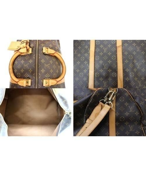 LOUIS VUITTON（ルイ ヴィトン）LOUIS VUITTON (ルイヴィトン) キーポルバンドリエール55 ブラウン サイズ:55 M41414 バンドリエール キーポル55の古着・服飾アイテム