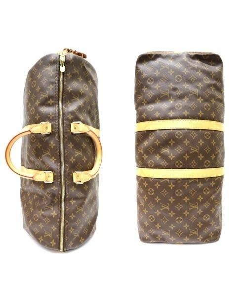 LOUIS VUITTON（ルイ ヴィトン）LOUIS VUITTON (ルイヴィトン) キーポル55 ブラウン サイズ:55 バンドリエール・キーポル55　モノグラムの古着・服飾アイテム