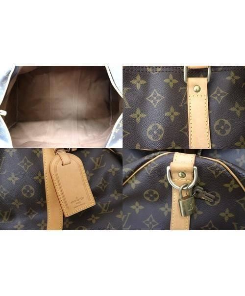 LOUIS VUITTON（ルイ ヴィトン）LOUIS VUITTON (ルイヴィトン) キーポル55 ブラウン サイズ:55 バンドリエール・キーポル55　モノグラムの古着・服飾アイテム