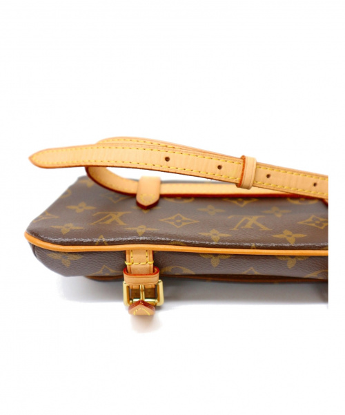LOUIS VUITTON（ルイ ヴィトン）LOUIS VUITTON (ルイヴィトン) ポシェットマレル  ブラウン サイズ:- モノグラム M51159 MI0025の古着・服飾アイテム