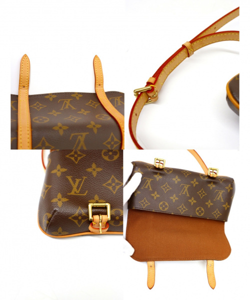 LOUIS VUITTON（ルイ ヴィトン）LOUIS VUITTON (ルイヴィトン) ポシェットマレル  ブラウン サイズ:- モノグラム M51159 MI0025の古着・服飾アイテム