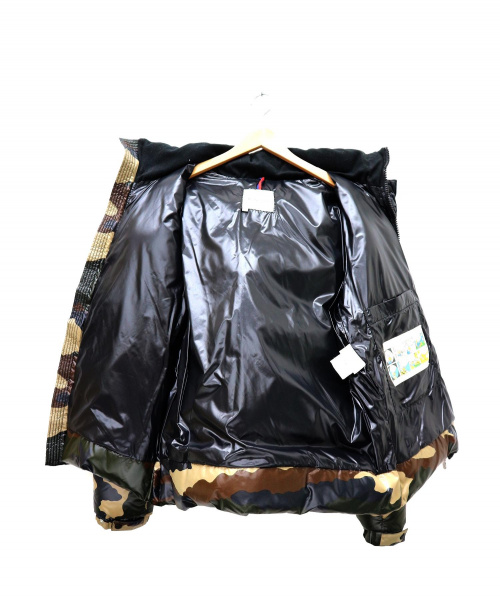 MONCLER（モンクレール）MONCLER (モンクレール) ダウンジャケット グリーン サイズ:4 HIMARAYA BEAMS別注 ブルガリア製の古着・服飾アイテム