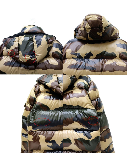 MONCLER（モンクレール）MONCLER (モンクレール) ダウンジャケット グリーン サイズ:4 HIMARAYA BEAMS別注 ブルガリア製の古着・服飾アイテム