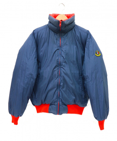 【良品】モンクレール☆腕ロゴ　青タグ　リバーシブル　ナイロンジャケット　ネイビー 2019120418234393801.jpg