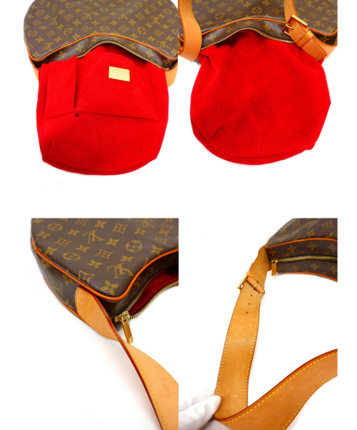 LOUIS VUITTON（ルイ ヴィトン）LOUIS VUITTON (ルイヴィトン) クロワッサンMM  ブラウン サイズ:MM モノグラム クロワッサンMM フランス製の古着・服飾アイテム