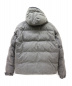 MONCLER (モンクレール) フード付ダウンジャケット グレー サイズ:2 BRANSON アニメーションタグ：39800円