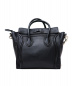 CELINE (セリーヌ) ラゲージナノショッパー2WAYバッグ ブラック イタリア製 MICRO LUGGAGE ラムドカーフスキン S-SA-019 S・CU・1101：138000円
