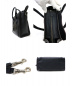 中古・古着 CELINE (セリーヌ) ラゲージナノショッパー2WAYバッグ ブラック イタリア製 MICRO LUGGAGE ラムドカーフスキン S-SA-019 S・CU・1101：138000円