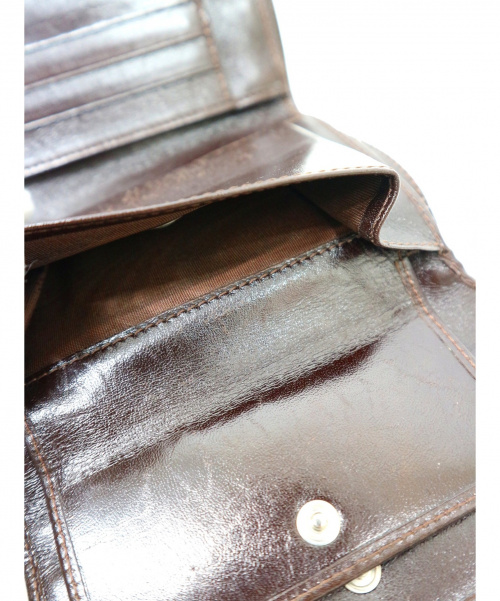 FENDI（フェンディ）FENDI (フェンディ) [OLD]2つ折り財布 ブラウンの古着・服飾アイテム