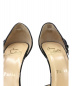 中古・古着 Christian Louboutin (クリスチャン ルブタン) パテントサイドリボンハイヒールパンプス ブラック サイズ:36　1/2：22800円