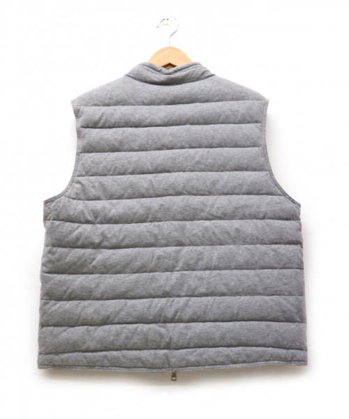MONCLER（モンクレール）MONCLER (モンクレール) ダウンベスト グレー サイズ:5 GERARD ルーマニア製の古着・服飾アイテム