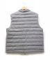 MONCLER (モンクレール) ダウンベスト グレー サイズ:5 GERARD ルーマニア製：34800円