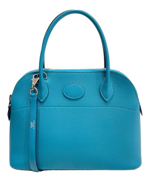 HERMES（エルメス）HERMES (エルメス) ボリード27 ターコイズ サイズ:27の古着・服飾アイテム