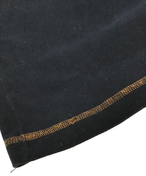 FENDI（フェンディ）FENDI (フェンディ) [OLD]FFロゴベロアカットソー ネイビー サイズ:44表記の古着・服飾アイテム