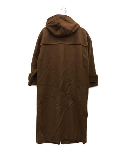 uncrave（アンクレイヴ）uncrave (アンクレイヴ) プルーフメルトンダッフルコート ブラウン サイズ:1　B81-85,H89-93,T158-162の古着・服飾アイテム