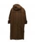 uncrave (アンクレイヴ) プルーフメルトンダッフルコート ブラウン サイズ:1　B81-85,H89-93,T158-162：5000円