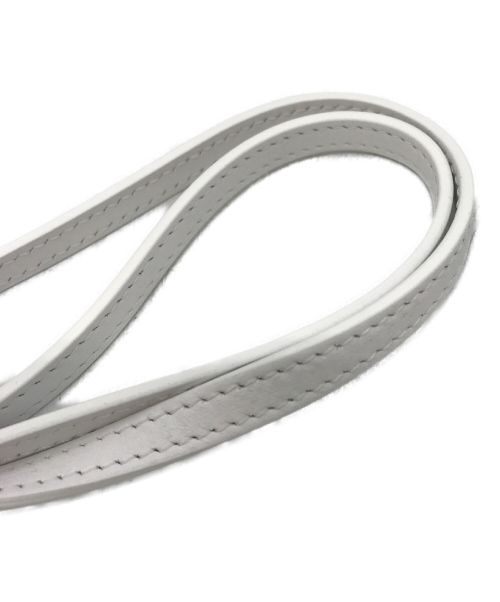 BURBERRY（バーバリー）BURBERRY (バーバリー) ミニオリンピアショルダーバッグ ホワイトの古着・服飾アイテム