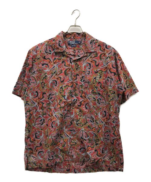 POLO RALPH LAUREN（ポロ・ラルフローレン）POLO RALPH LAUREN (ポロ・ラルフローレン) アロハシャツ レッド サイズ:Lの古着・服飾アイテム