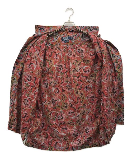 POLO RALPH LAUREN（ポロ・ラルフローレン）POLO RALPH LAUREN (ポロ・ラルフローレン) アロハシャツ レッド サイズ:Lの古着・服飾アイテム