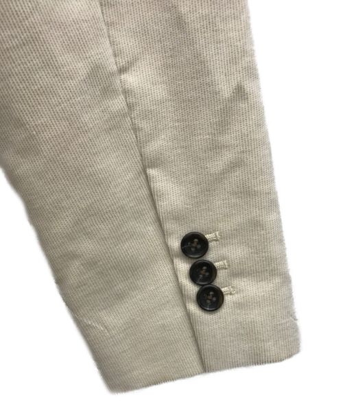 NICO nicholson and nicholson（ニコルソンアンドニコルソン）NICO nicholson and nicholson (ニコルソンアンドニコルソン) HARTFORDコーデュロイジャケット アイボリー サイズ:Sの古着・服飾アイテム