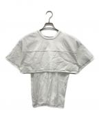 MAISON SPECIALメゾンスペシャル）の古着「2WAYレイヤードタンクトップ」｜ホワイト