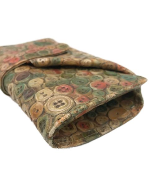 HIROKO HAYASHI（ヒロコ ハヤシ）HIROKO HAYASHI (ヒロコ ハヤシ) エレンディラフラップウォレット ブラウンの古着・服飾アイテム